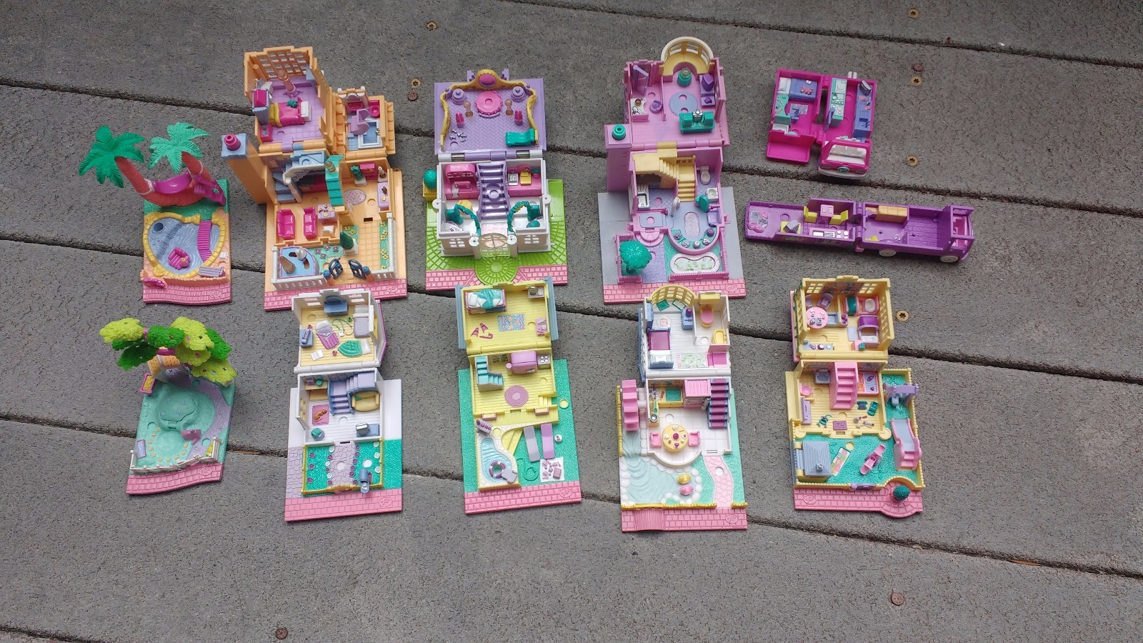 polly pocket super set